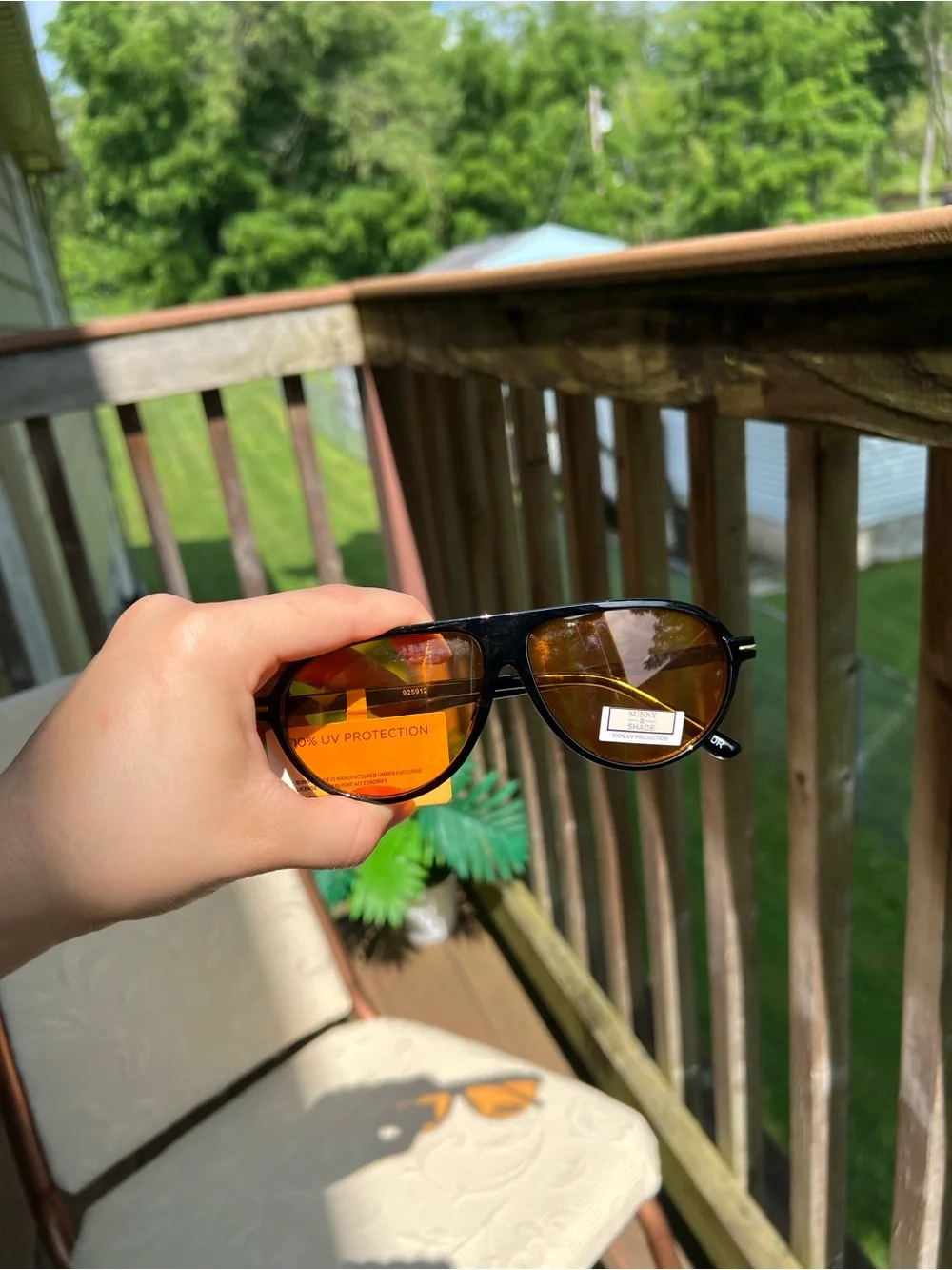 Sunny & Shade Women’s/Unisex Aviator Sunglasses